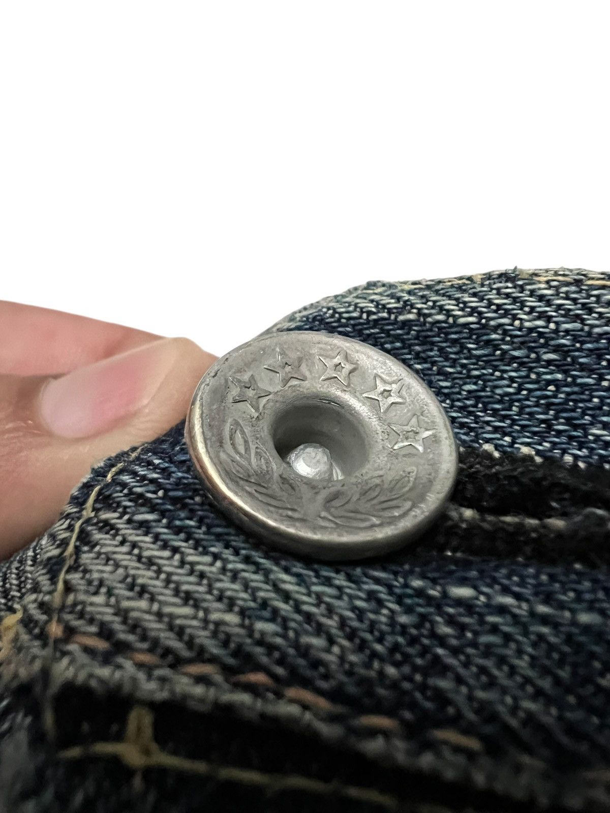 Japanese Brand Vintage Japanese Brand Selvedge Distressed Jean Japan Size US 28 / EU 44 - 10 Thumbnail