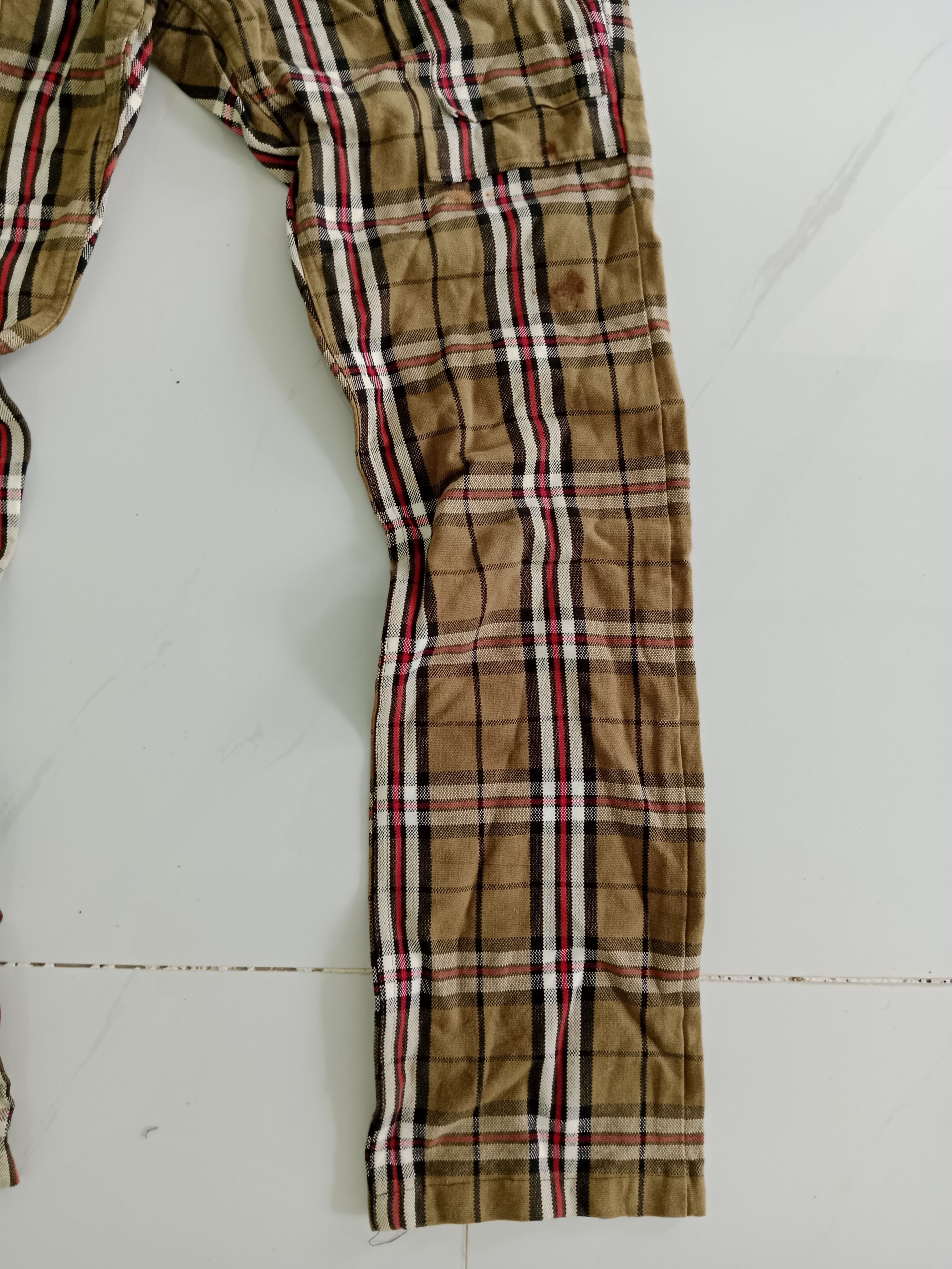 If Six Was Nine × Japanese Brand Vintage Bambino Checkered Bushpants Japanese Brand Size US 29 - 8 Thumbnail