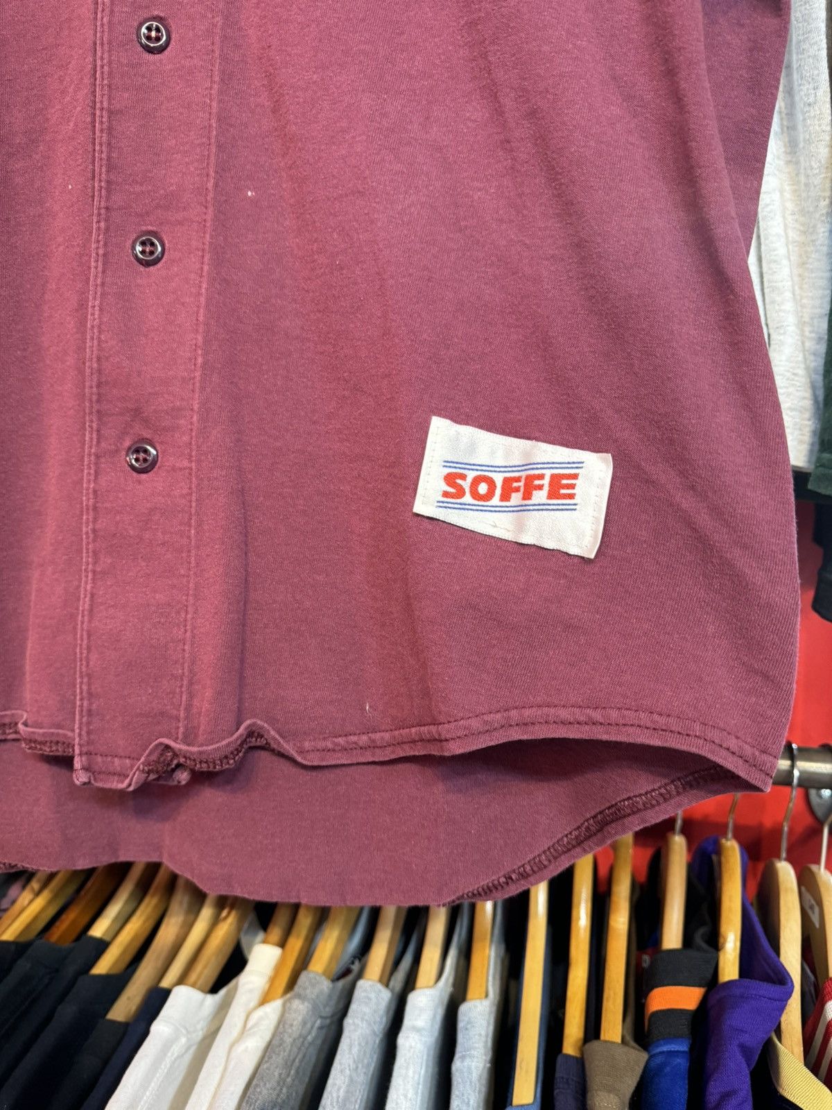 Vintage 90’s Vintage Woody’s Bar Soffe Baseball Jersey Made In USA Size US L / EU 52-54 / 3 - 5 Thumbnail
