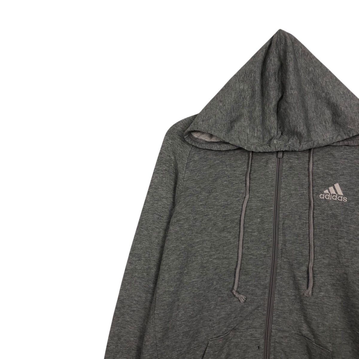 Adidas 📌Rich Grey Vintage Zipper Jacket Adidas Size US M / EU 48-50 / 2 - 8 Thumbnail
