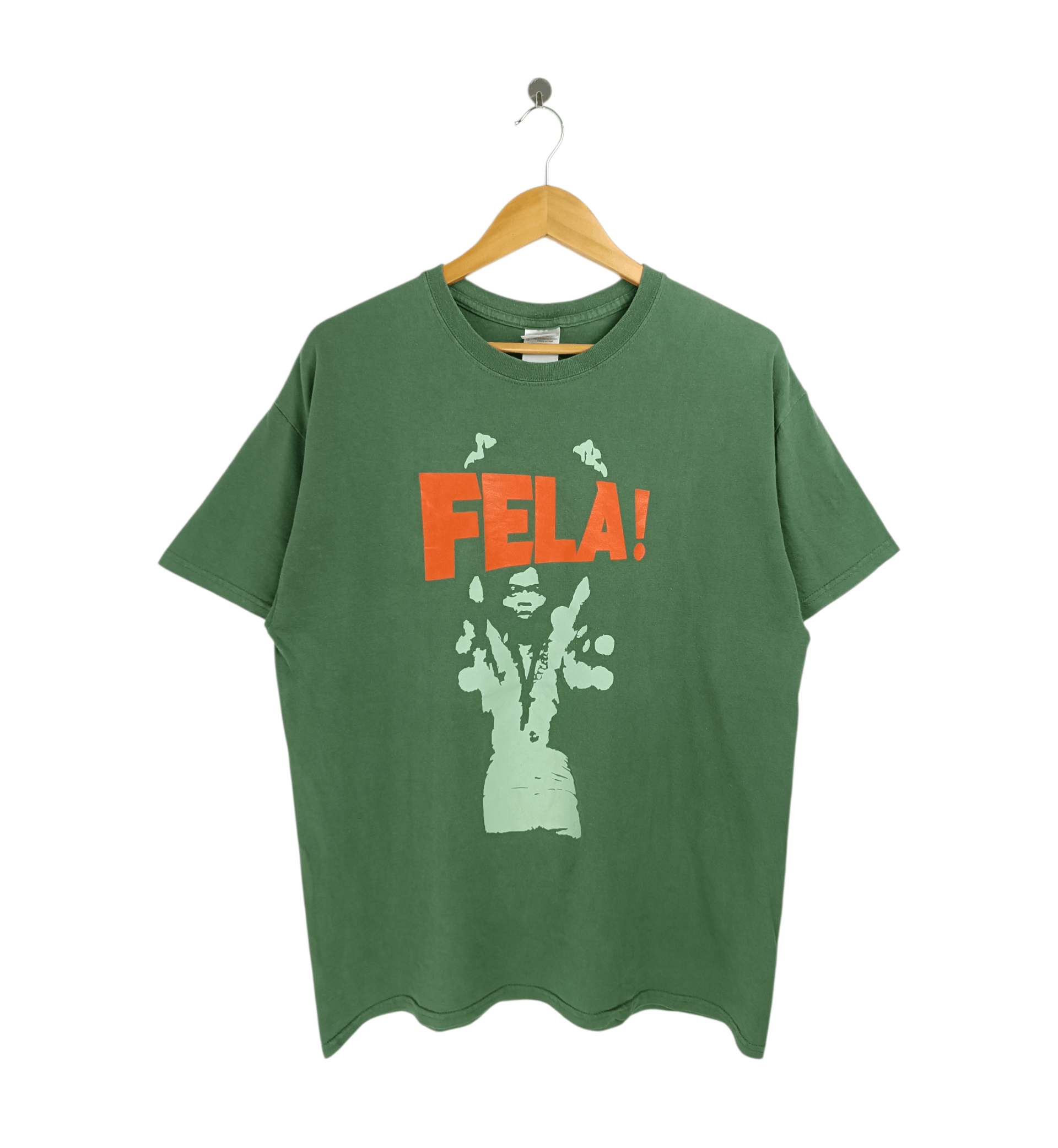 Rap Tees VINTAGE Y2K FELA ANIKLAPO OG AFROBEAT hendrix rage tupac Size US L / EU 52-54 / 3 - 1 Thumbnail