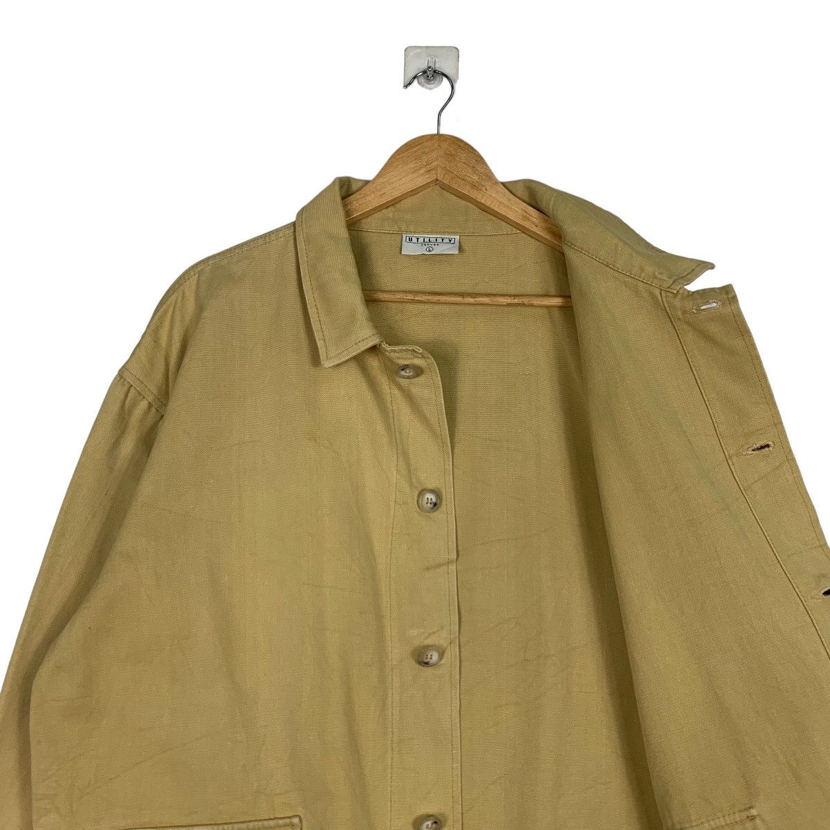 Canvas UTILITY CANVAS Made In Usa Casual Work Jacket #1068-C48 Size US L / EU 52-54 / 3 - 10 Thumbnail