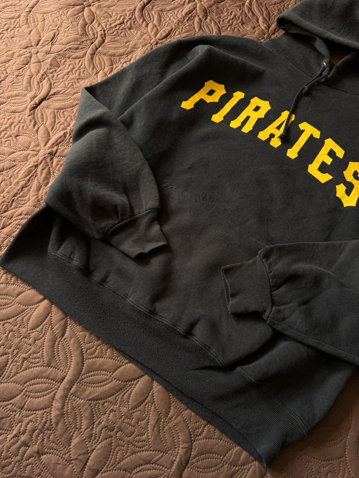 MLB VINTAGE 90s MLB PITTSBURGHT PIRATE PULLOVER HOODIE Size US L / EU 52-54 / 3 - 3 Thumbnail