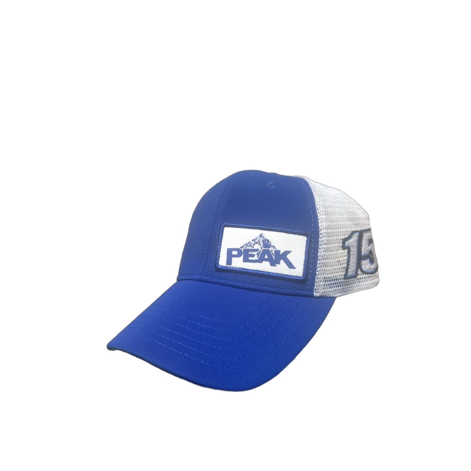 NASCAR VINTAGE Clint Bowyer Strapback hat cap nascar racing peak oil patch blue white Mens Adjustable Blue Nascar 90s Event Size ONE SIZE - 1 Thumbnail