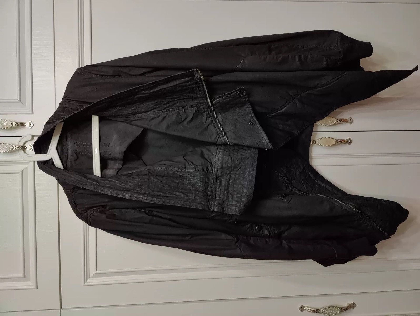 Rick Owens RICK OWENS DRKSHDW BATIK SHAPED COAT Size US M / EU 48-50 / 2 - 1 Thumbnail