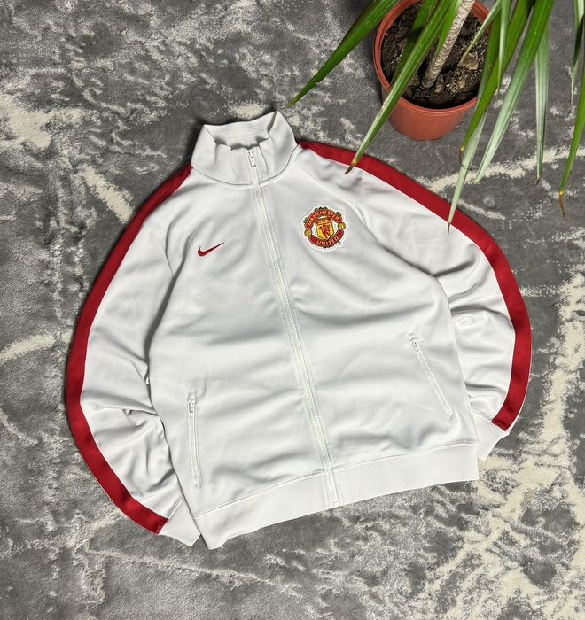 Nike 00s Nike Vintage Manchester United Track Jacket | Grailed