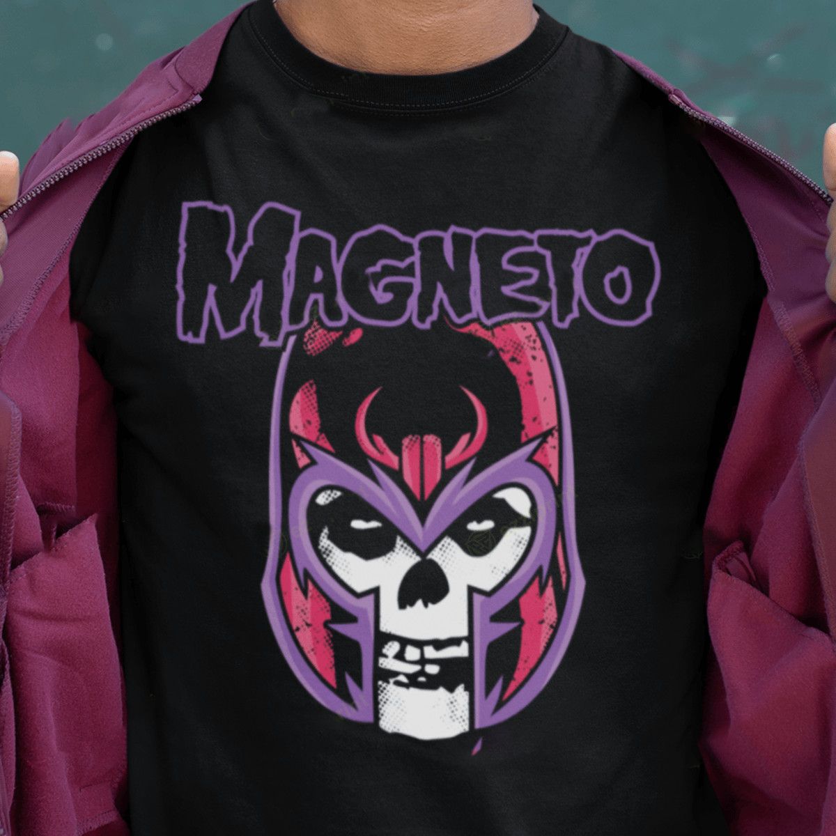 Designer × Vintage Magneto X-Men T-Shirt Size US M / EU 48-50 / 2 - 2 Thumbnail