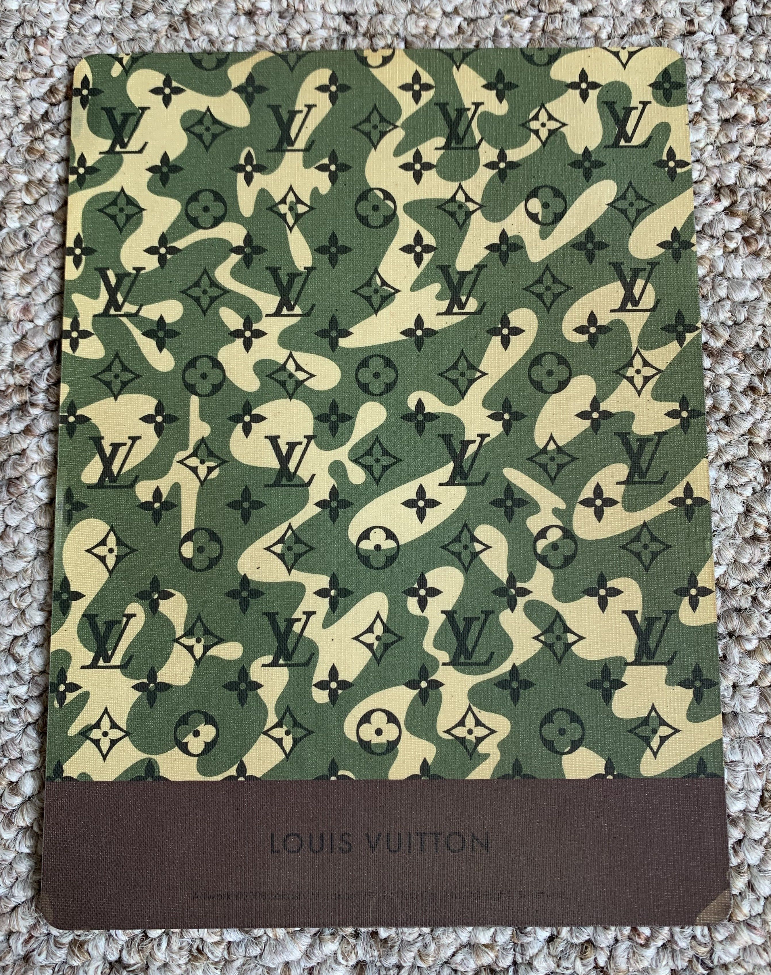 Louis Vuitton × Takashi Murakami 2008 Murakami x Louis Vuitton Monogramouflage Mousepad Size ONE SIZE - 1 Thumbnail