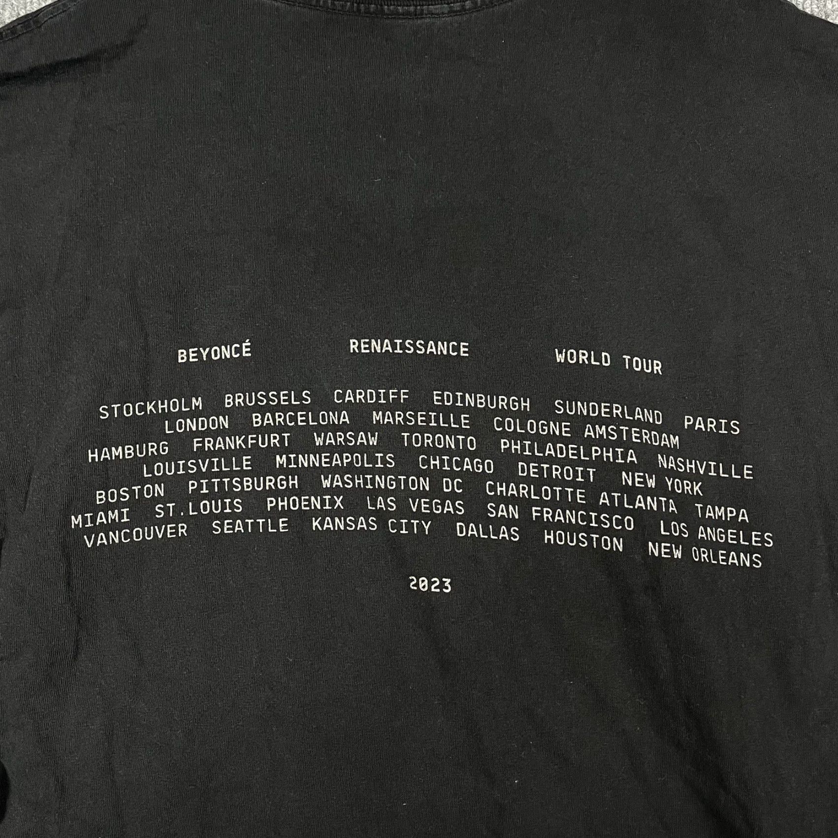 Vintage VINTAGE Beyoncé 2023 World Tour Renaissance Official Merch Cowboy Carter t-shirt Large Size US L / EU 52-54 / 3 - 6 Thumbnail