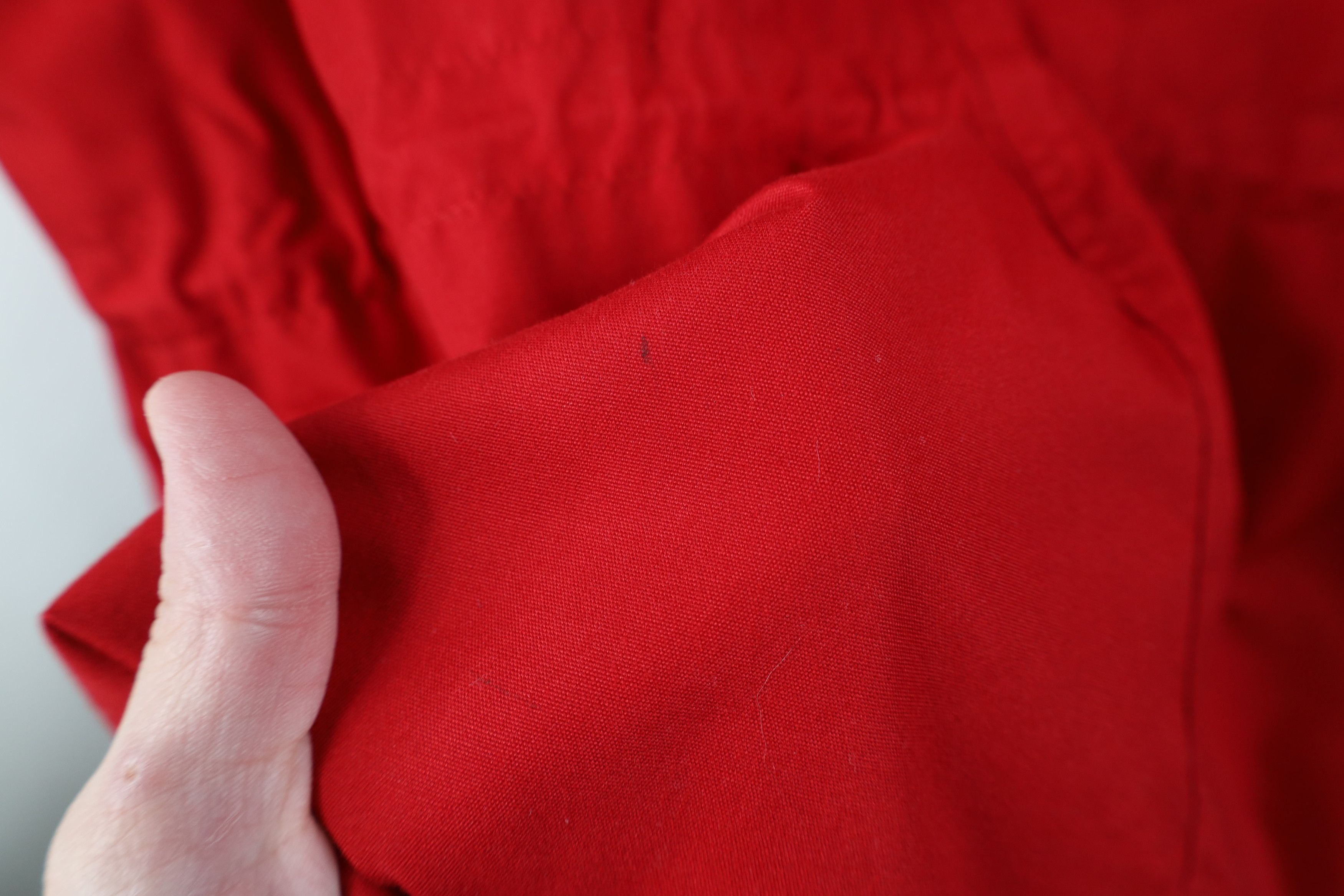 Eddie Bauer Vintage 90s Eddie Bauer Lined Full Zip Chore Barn Jacket Red Size US M / EU 48-50 / 2 - 12 Thumbnail