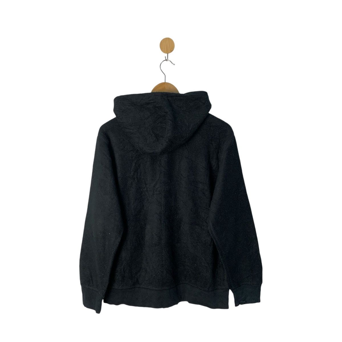 Gap × Vintage Vintage Gap Black Hoodie Fleece Y2K Size US M / EU 48-50 / 2 - 2 Thumbnail