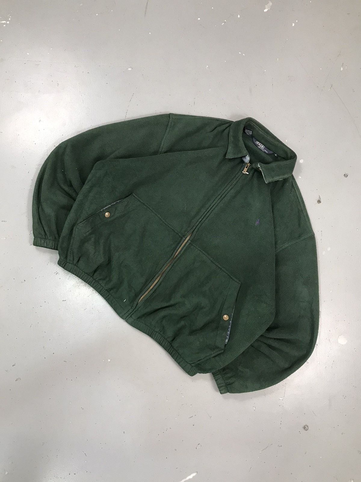Polo Ralph Lauren × Vintage Vintage polo Ralph Lauren Sherpa jacket Size US L / EU 52-54 / 3 - 3 Thumbnail