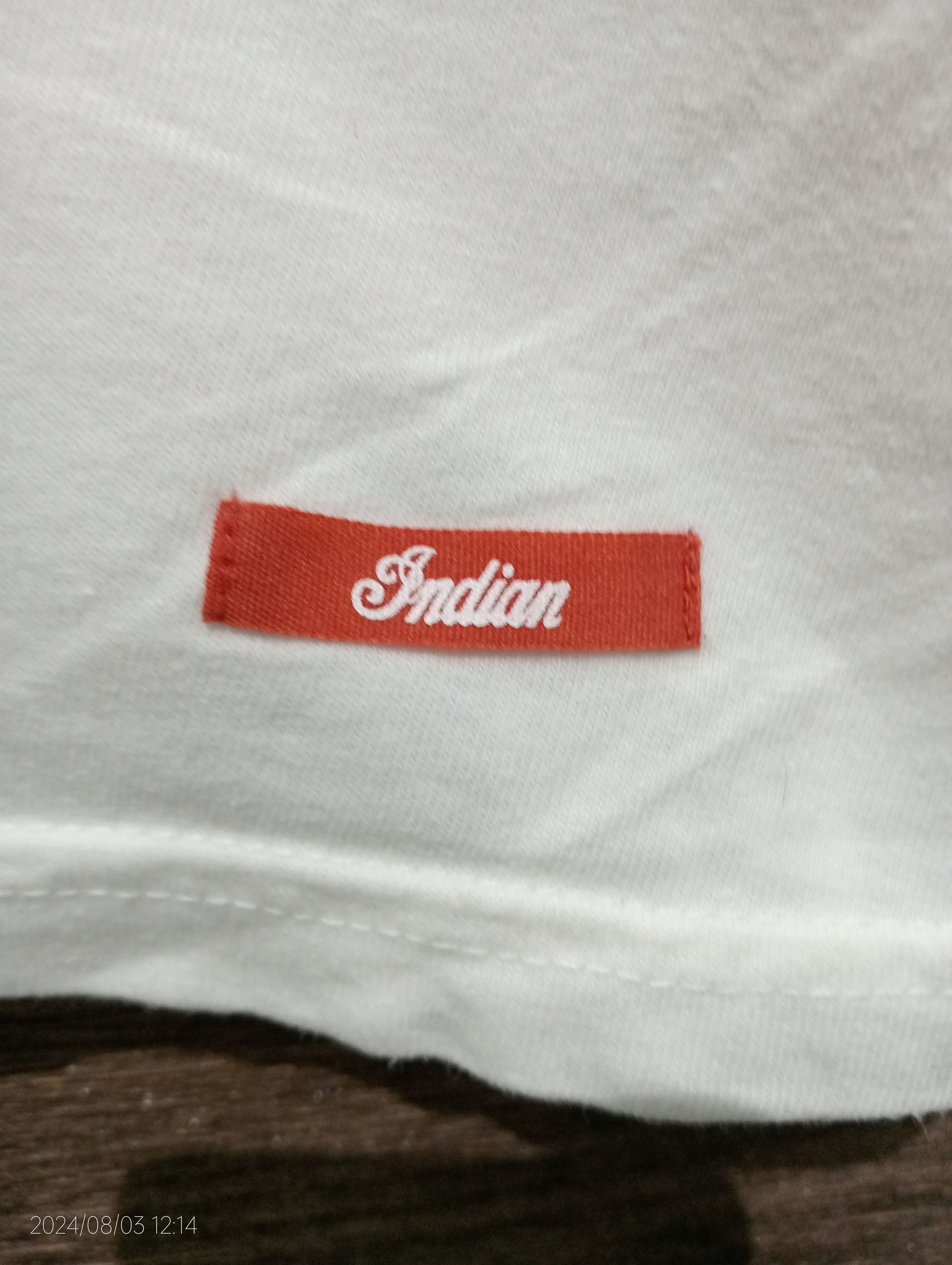 Indian Motorcycle Vintage Indian Motorcycle Tee Very Rare Size US L / EU 52-54 / 3 - 4 Thumbnail