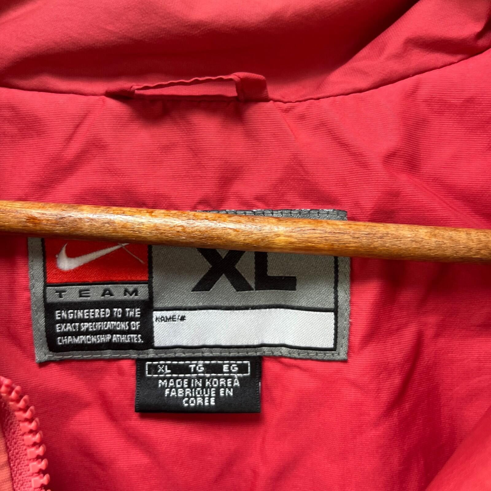 Nike Vintage Nike Ohio State Buckeyes Full Zip Track Jacket XL Size ONE SIZE - 4 Thumbnail