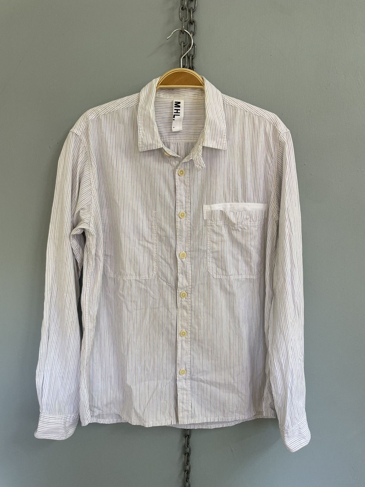 Margaret Howell MHL Margaret Howell button up Shirt Size US L / EU 52-54 / 3 - 1 Thumbnail