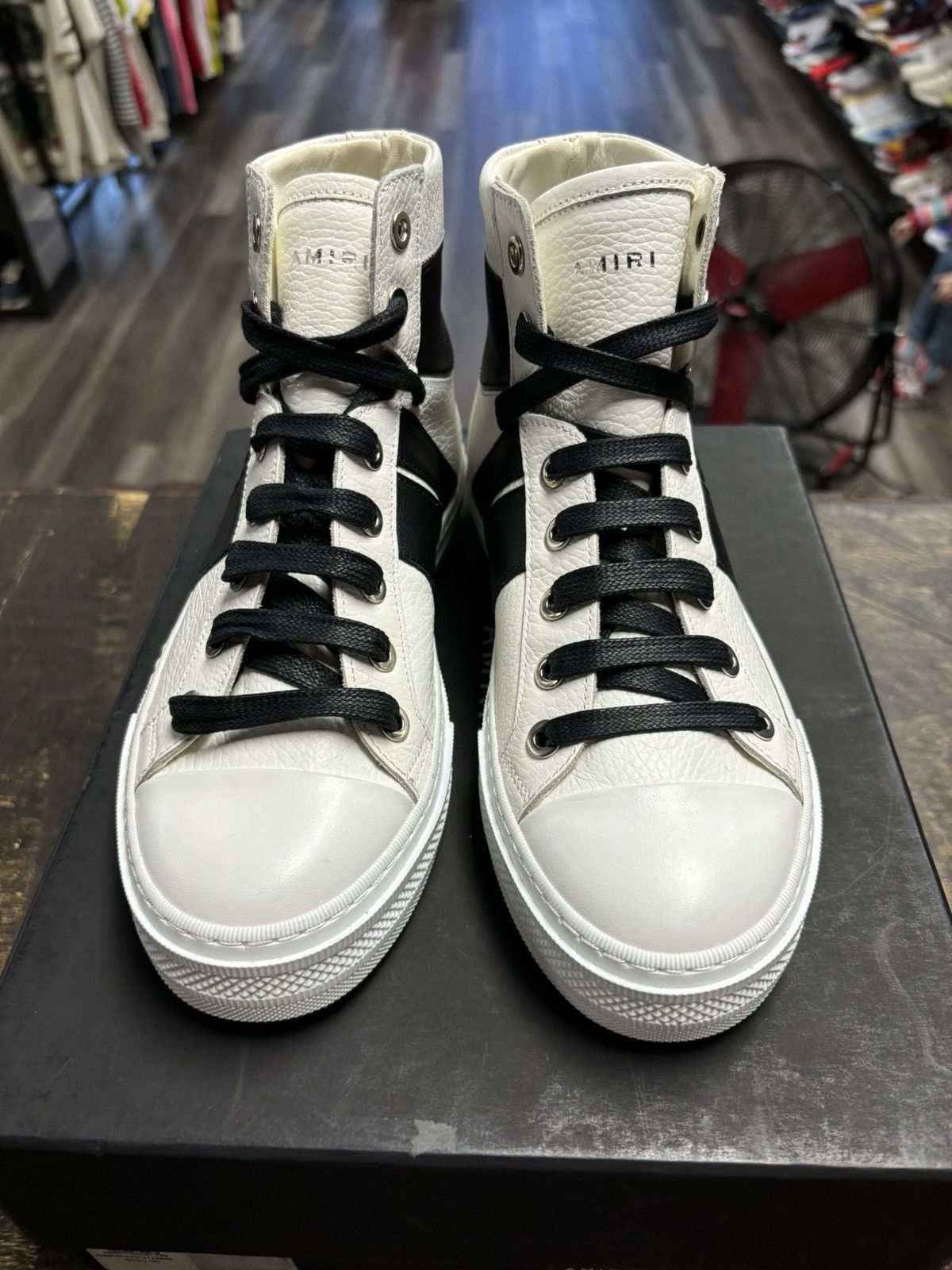 Amiri SIZE 4 AMIRI sunset sneakers white high top Size US 5 / IT 35 - 2 Thumbnail