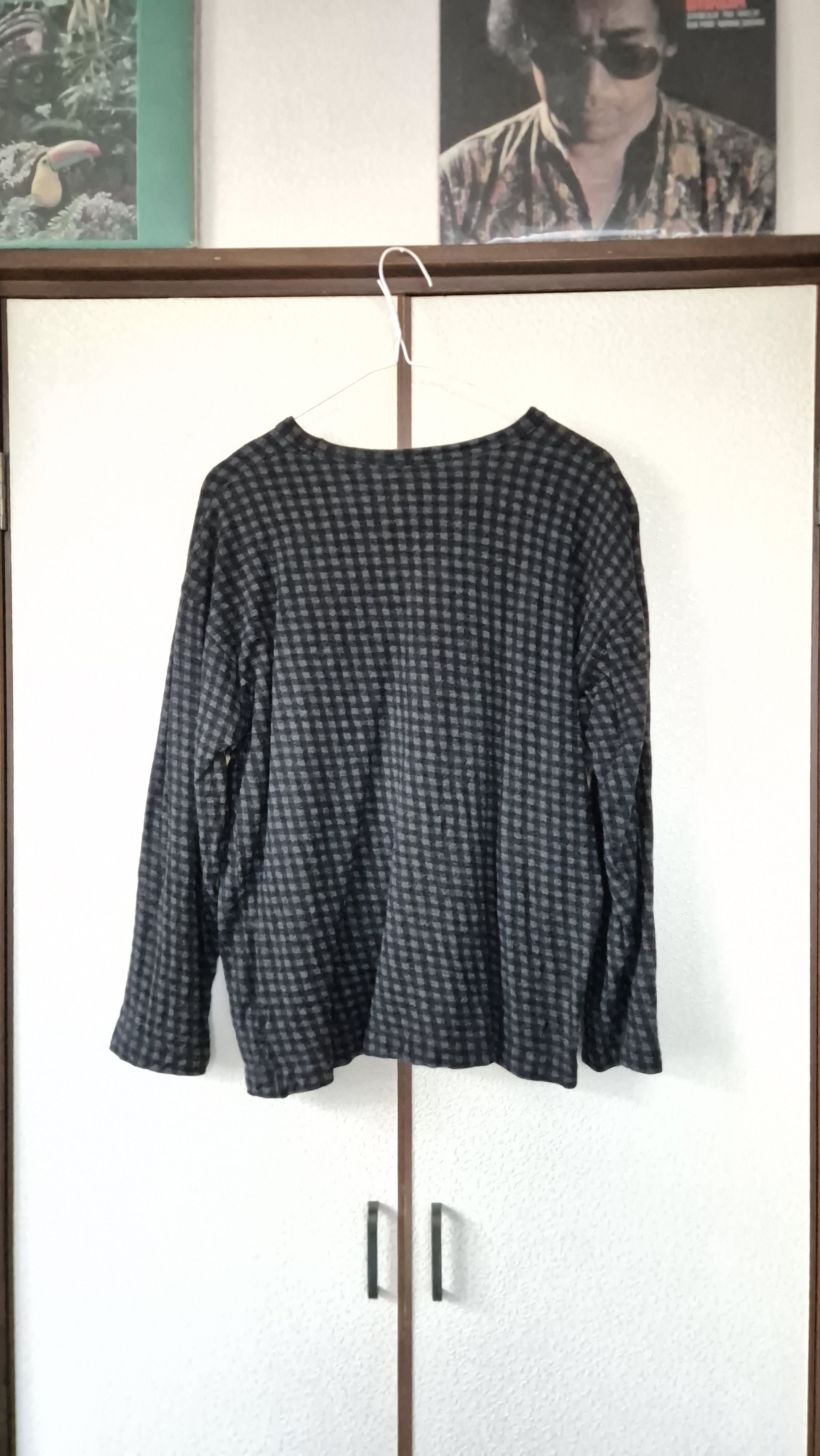 Comme des Garcons Homme Comme des garçons homme 1997 wool checkered top Size US S / EU 44-46 / 1 - 3 Thumbnail