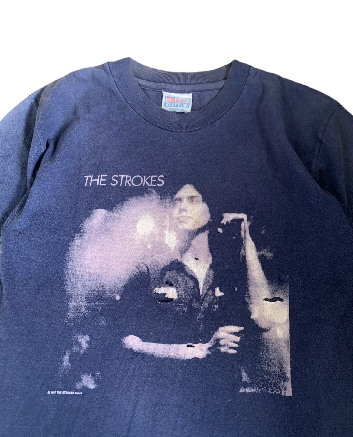 Band Tees × Vintage Vintage 2007 The Strokes Band Julian Casablanca Tee Size US S / EU 44-46 / 1 - 2 Thumbnail