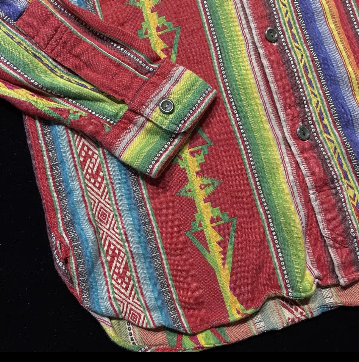 Polo Ralph Lauren Ralph Lauren Polo Southwestern Shirt K22 Size US XS / EU 42 / 0 - 5 Thumbnail