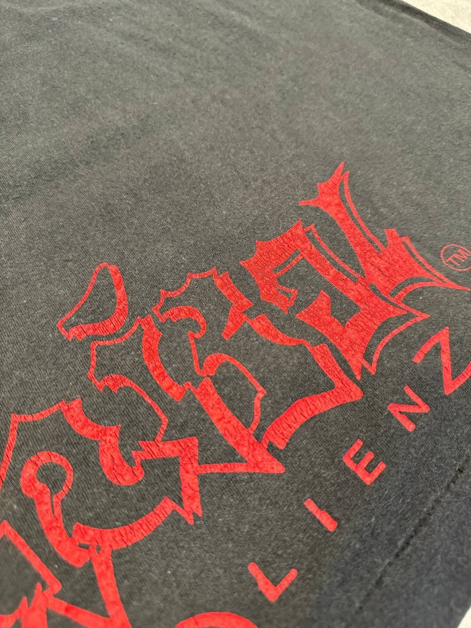 Vintage RARE Vintage 90’S Alienz T-Shirt Big Logo Size XL Size US XL / EU 56 / 4 - 18 Thumbnail