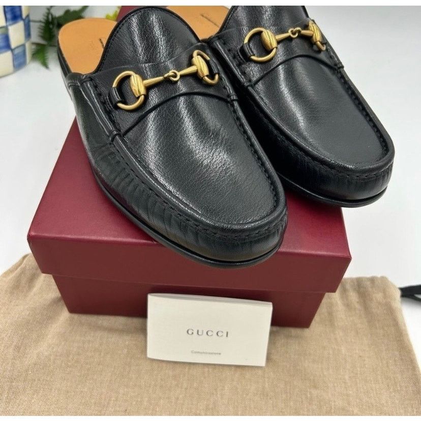 Gucci Men’s Gucci horse bit Roos slip on loafers size 8 Size US 8.5 / EU 41-42 - 3 Thumbnail