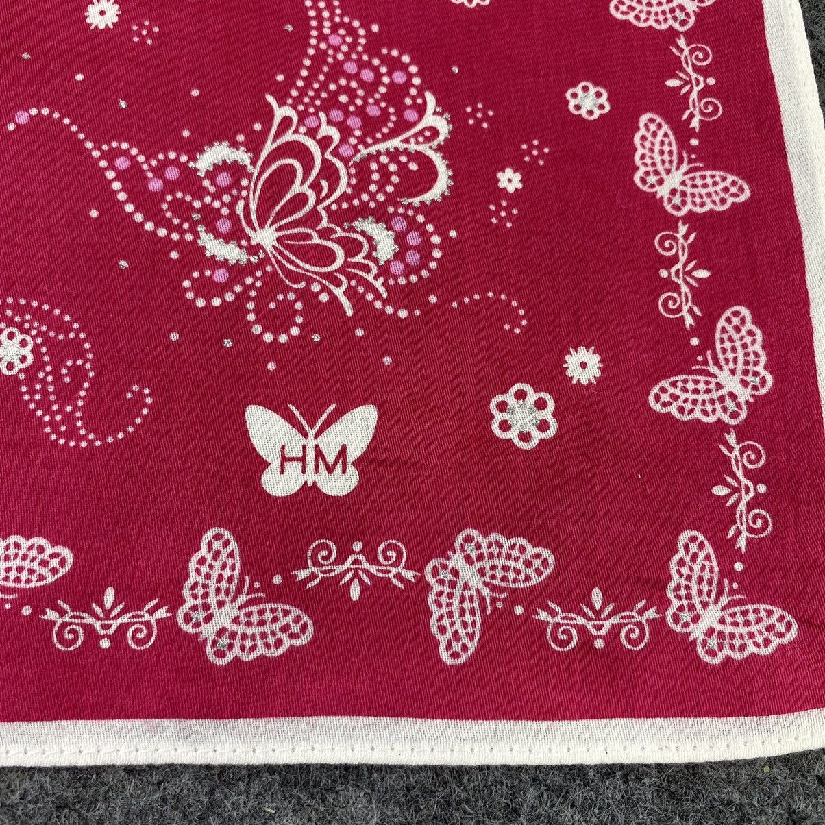 Hanae Mori × Vintage HM Handkerchief / Bandana / Neckerchief-B475 Size ONE SIZE - 5 Thumbnail
