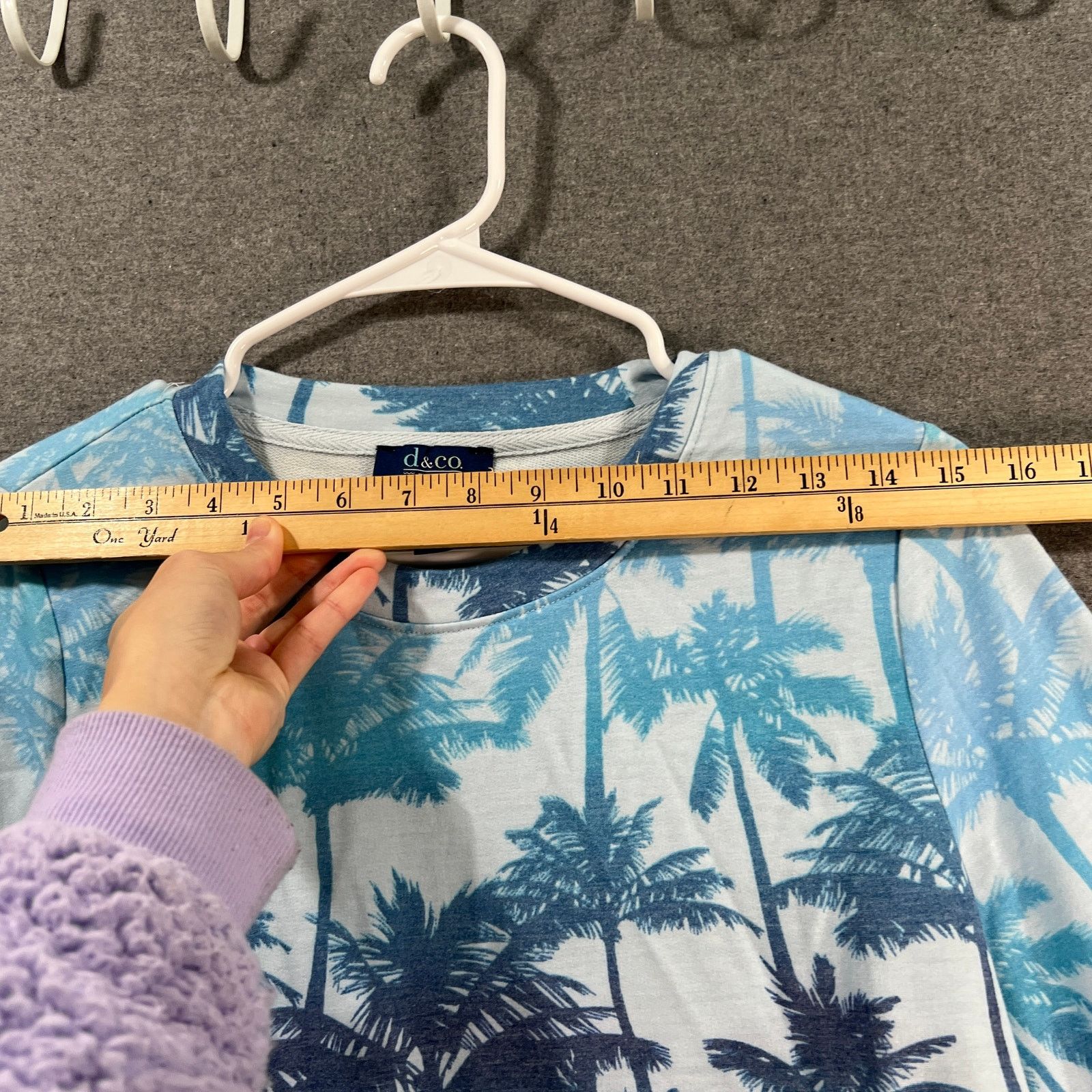 Denim & Co. Denim & Co. By the Beach Printed Soft Blend Knit Size XXS / US 00 / IT 34 - 6 Thumbnail