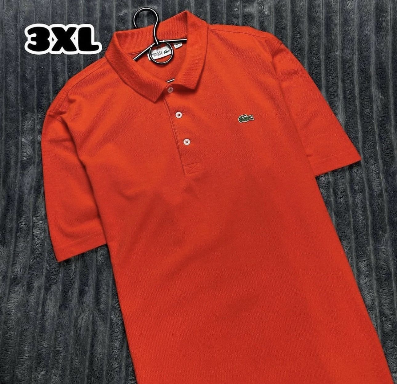Designer × Lacoste Lactose Polo Size US XXL / EU 58 / 5 - 2 Thumbnail