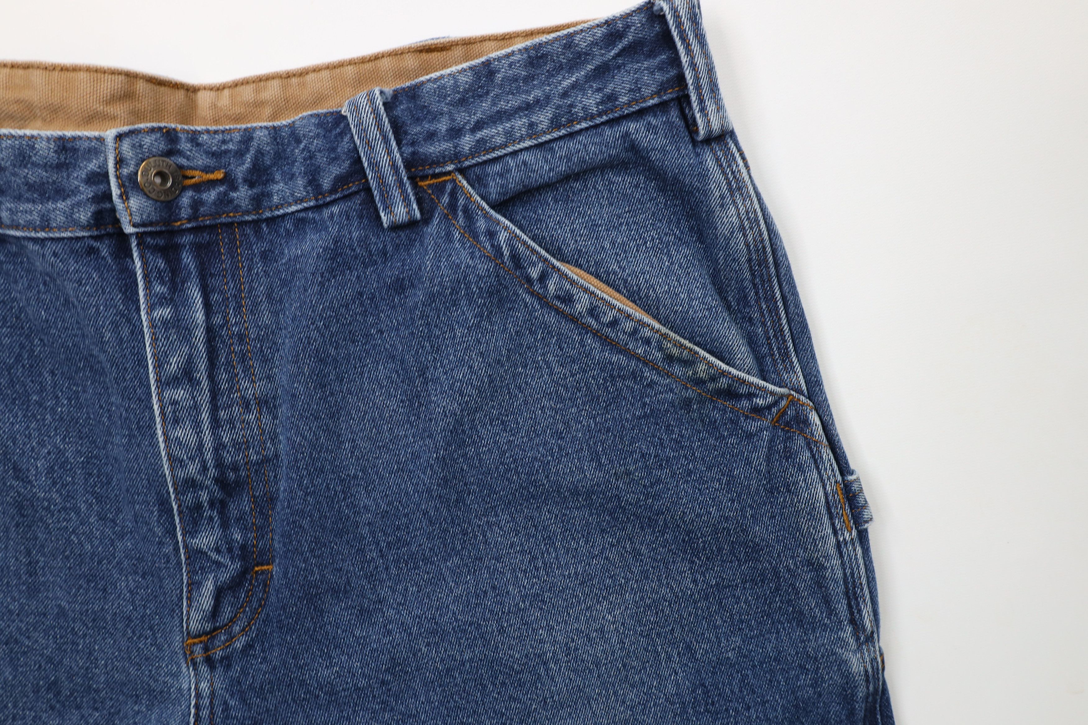Duluth Trading Company × Vintage Duluth Trading Co Fit Ballroom Carpenter Wide Leg Jeans Size US 38 / EU 54 - 8 Thumbnail