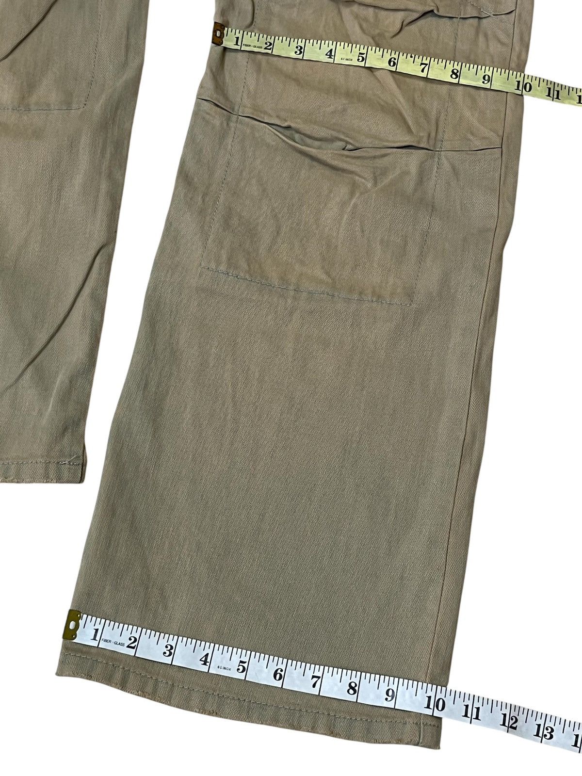 Marithe + Francois Girbaud BAGGY🔥MARITHE FRANCOIS GIRBAUD double knee faded jeans Size US 35 - 18 Thumbnail