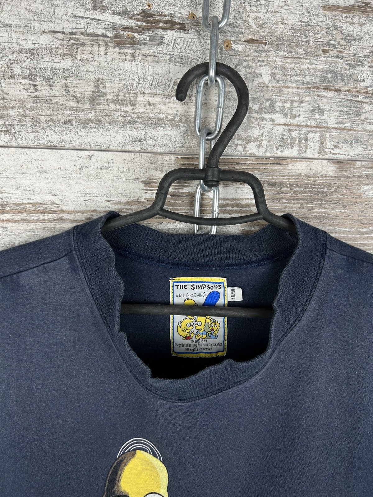 The Simpsons Mens Vintage The Simpson T Shirt 1999 tee Matthew Groening Size US L / EU 52-54 / 3 - 2 Thumbnail