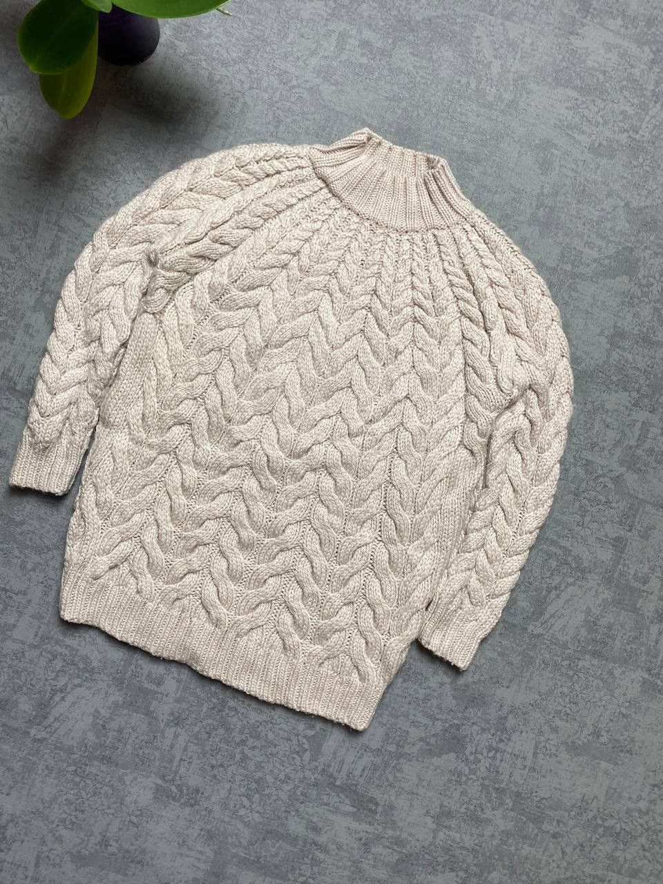 Sezane Ia Maille Sezane Wool coarse knitted Sweater Size S / US 4 / IT 40 - 3 Thumbnail