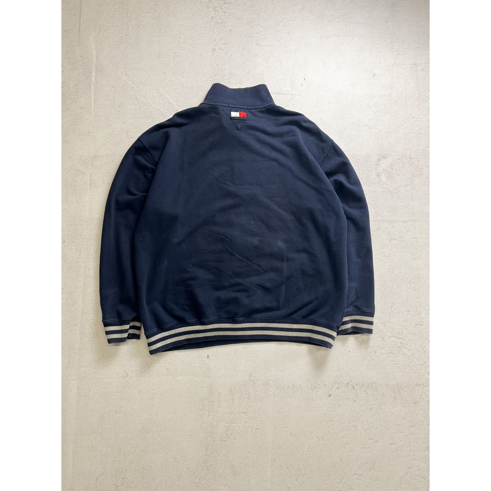 Tommy Hilfiger Vintage 00s Tommy Hilfiger Blue Sweatshirt - Women's 2XL Size XXL / US 16-18 / IT 52-54 - 2 Thumbnail
