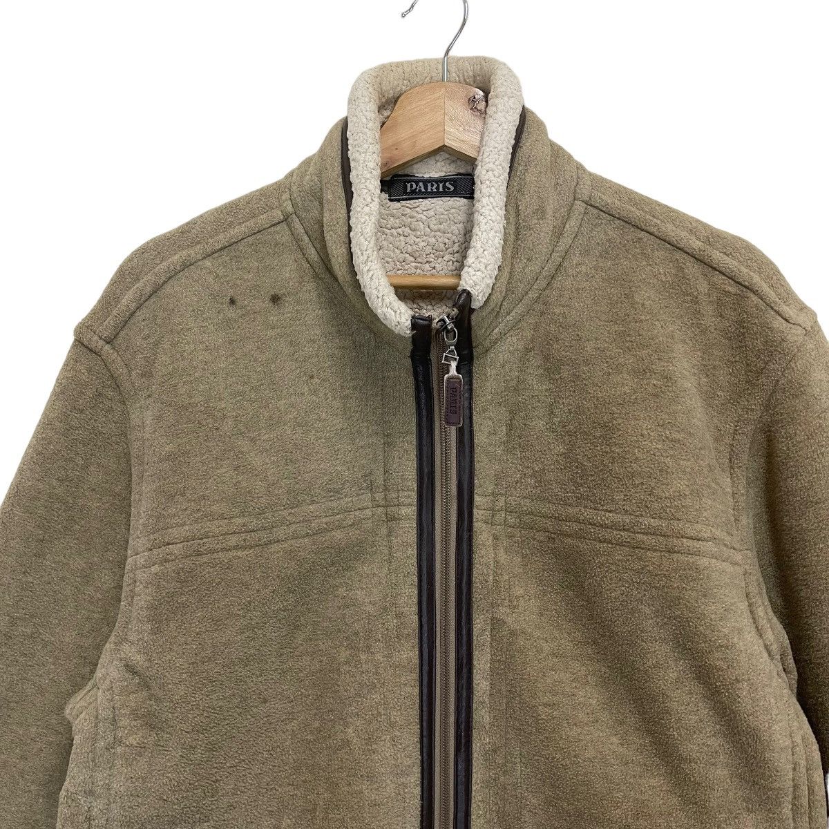 Japanese Brand Vintage Paris B3 Fleece Jacket Size US M / EU 48-50 / 2 - 4 Thumbnail