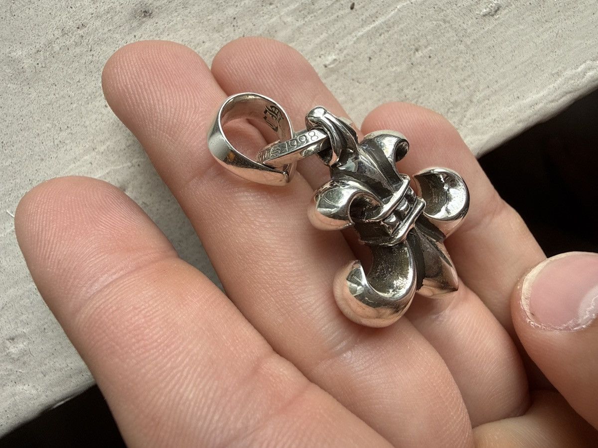Chrome Hearts Chrome Hearts Fleur Pendant with Bale Size ONE SIZE - 4 Thumbnail