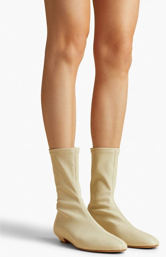 KHAITE Khaite Apollo Flat Ankle Boot size 38 Size US 7.5 / IT 37.5 - 1 Thumbnail