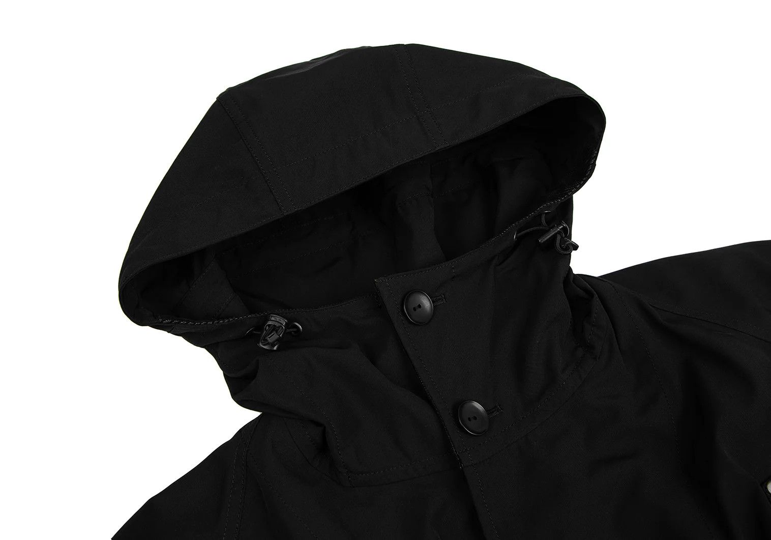 Junya Watanabe Oversized Reflective Coat in Black, Size S Size US S / EU 44-46 / 1 - 3 Thumbnail