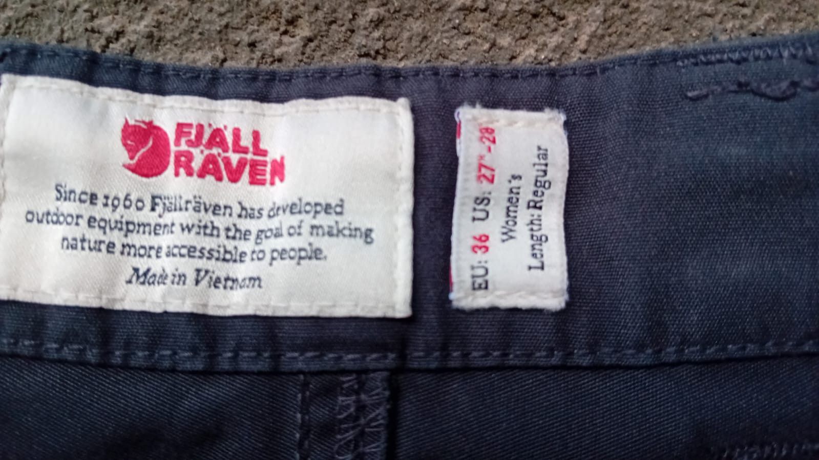 Fjallraven Fjallraven G-1000 Womens Vida Pro Trousers sz 27''-28'' Size 27" / US 4 / IT 40 - 3 Thumbnail
