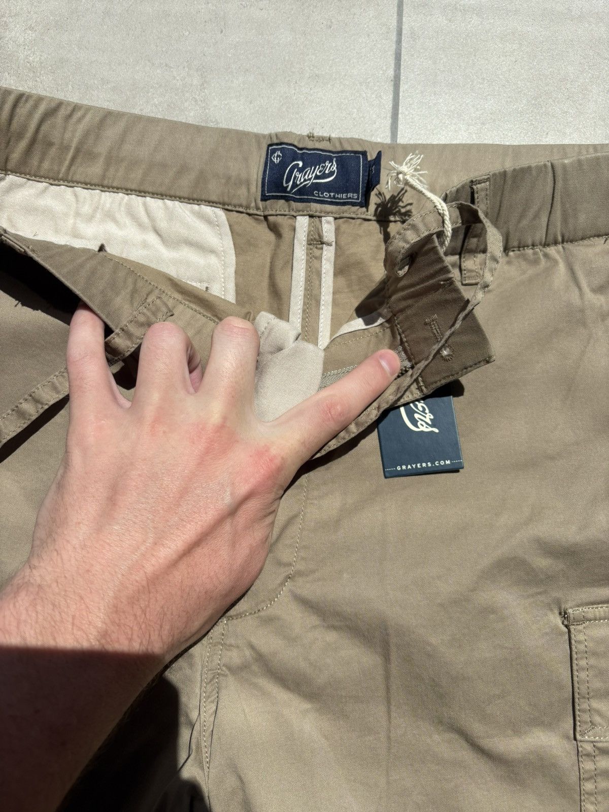 Grayers Grayers Camp Drawcord Shorts L Size US 34 / EU 50 - 2 Thumbnail