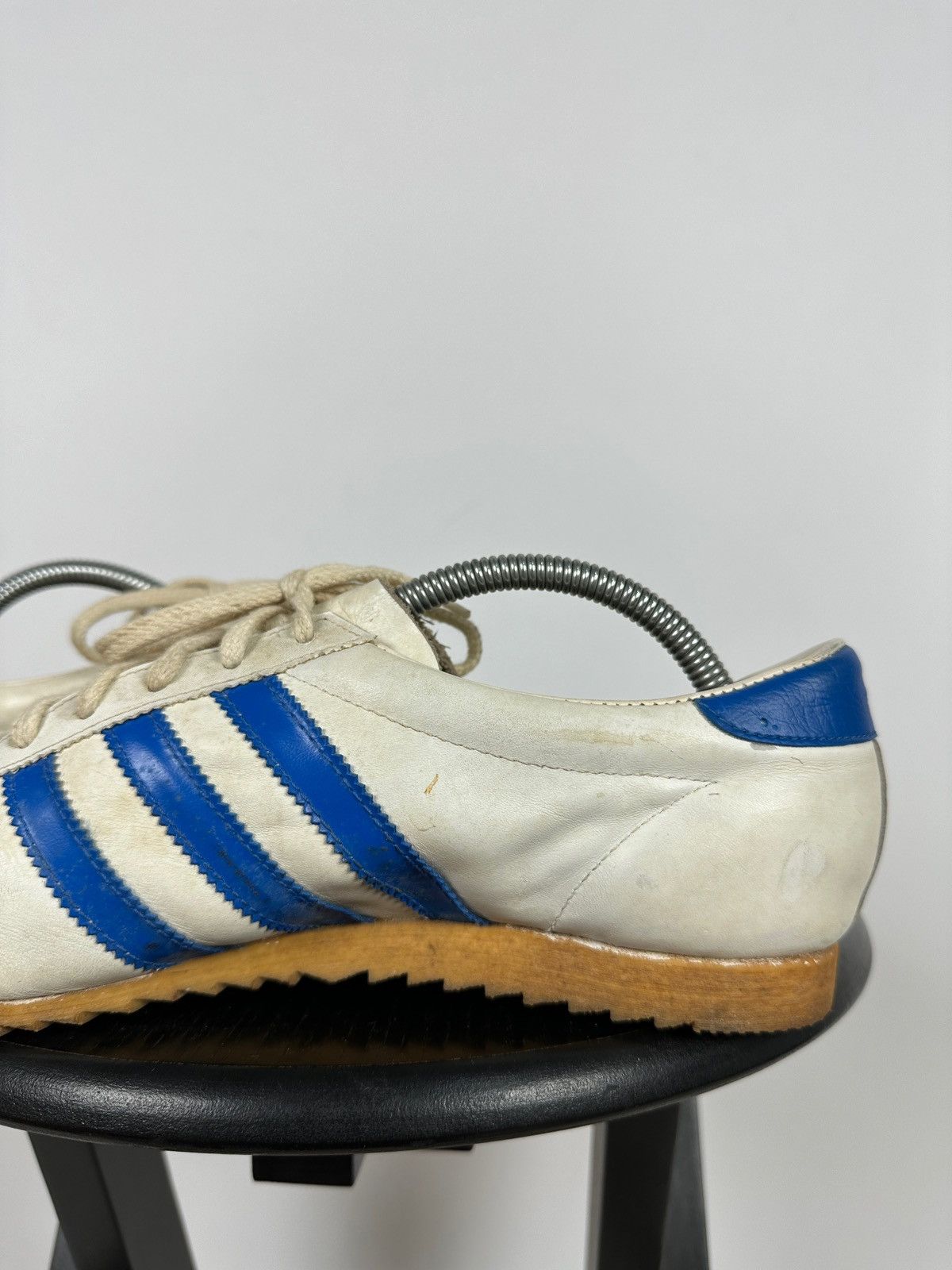 Adidas 1970-80s Adidas Rom Leather Sneakers Made In Austria Size US 9 / EU 42 - 17 Thumbnail