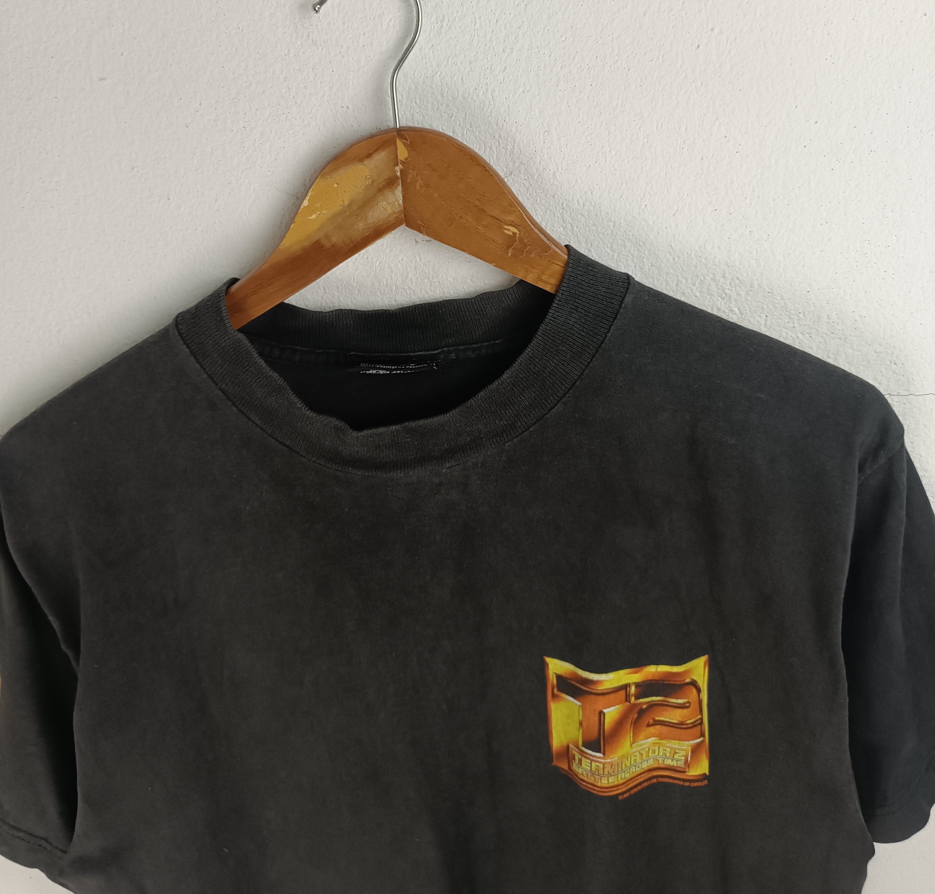 Vintage VINTAGE 90'S TERMINATOR 2 BATTLE ACROSS TIME FADED VERY RARE Size US M / EU 48-50 / 2 - 11 Thumbnail
