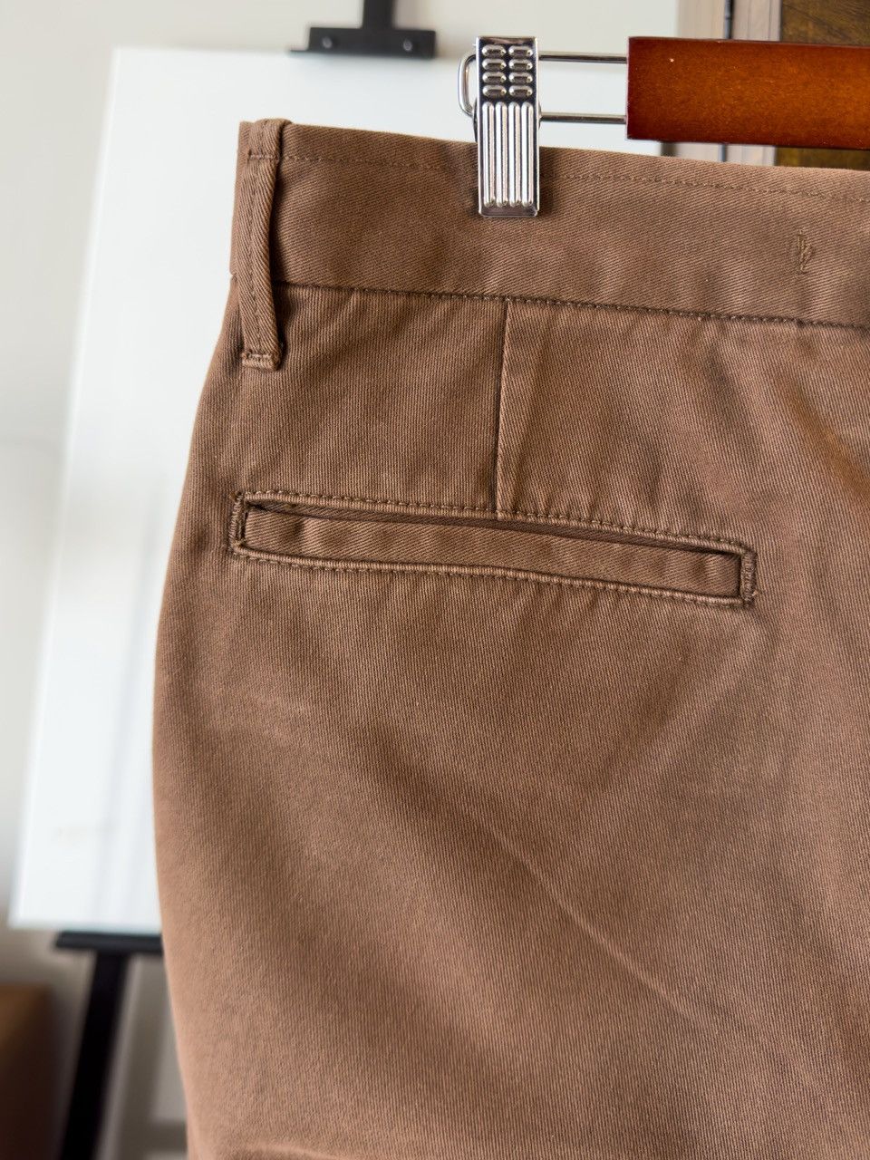 Life After Denim life/after/denim Brown Weekend Slim Fit Chino Pants - 31 Size US 31 - 4 Thumbnail