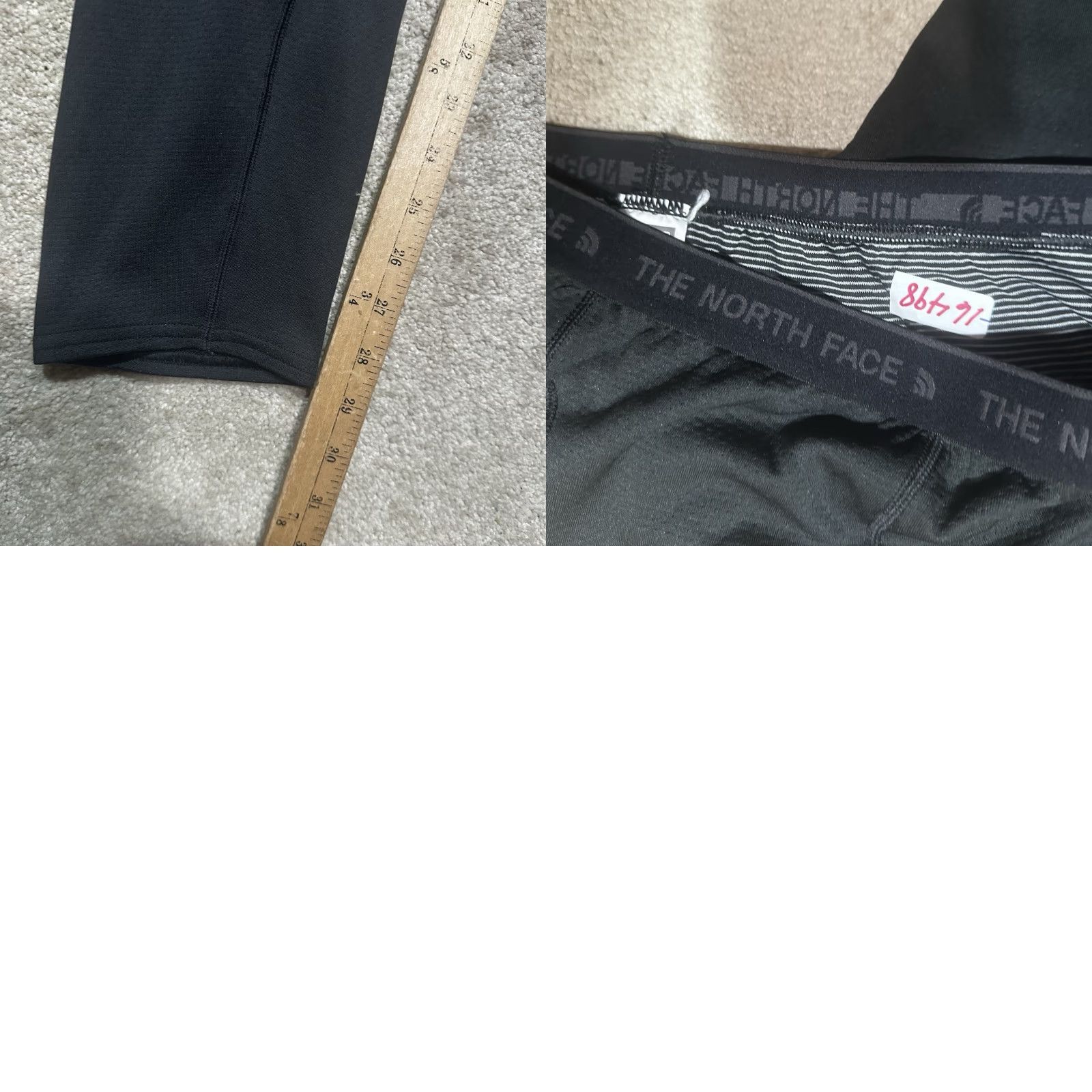 The North Face The North Face FlashDry Baselayer Thermal Pants Mens XL Black Size US 36 / EU 52 - 8 Thumbnail