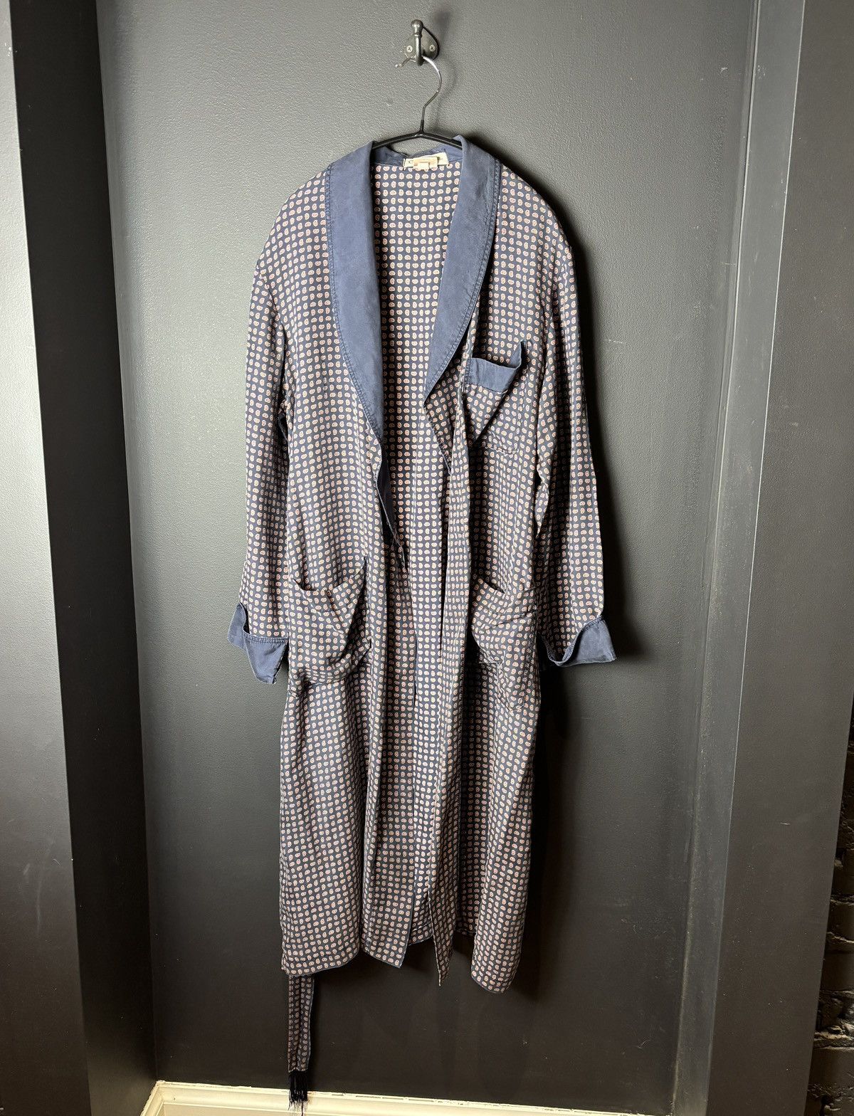 Christian Dior Monsieur Vintage Christian Dior Silk Robe Sleep Gown House Coat 80s Size US M / EU 48-50 / 2 - 2 Thumbnail