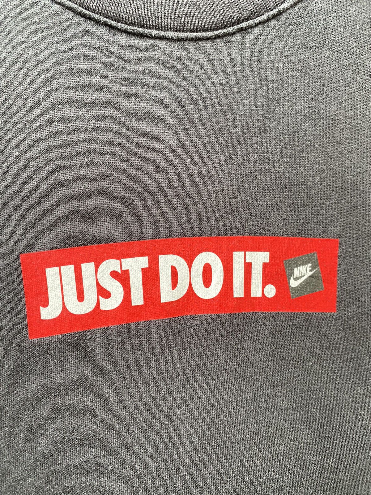 Nike Vintage Nike Just Do It Sweatshirt Spellout Crewneck Size XL Size US XL / EU 56 / 4 - 6 Thumbnail