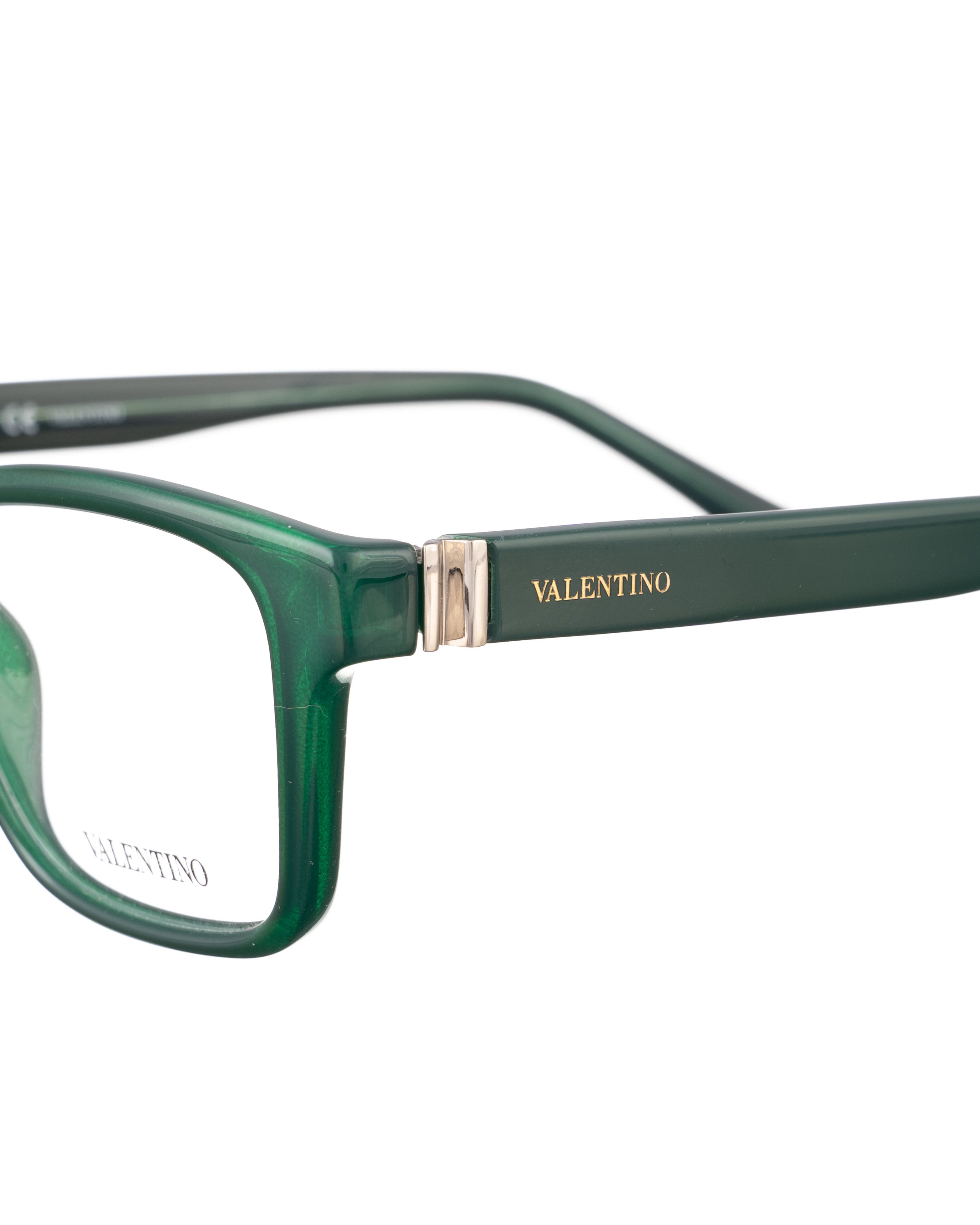 Valentino Valentino 00s Black & Green Nerd Glasses Size ONE SIZE - 3 Thumbnail