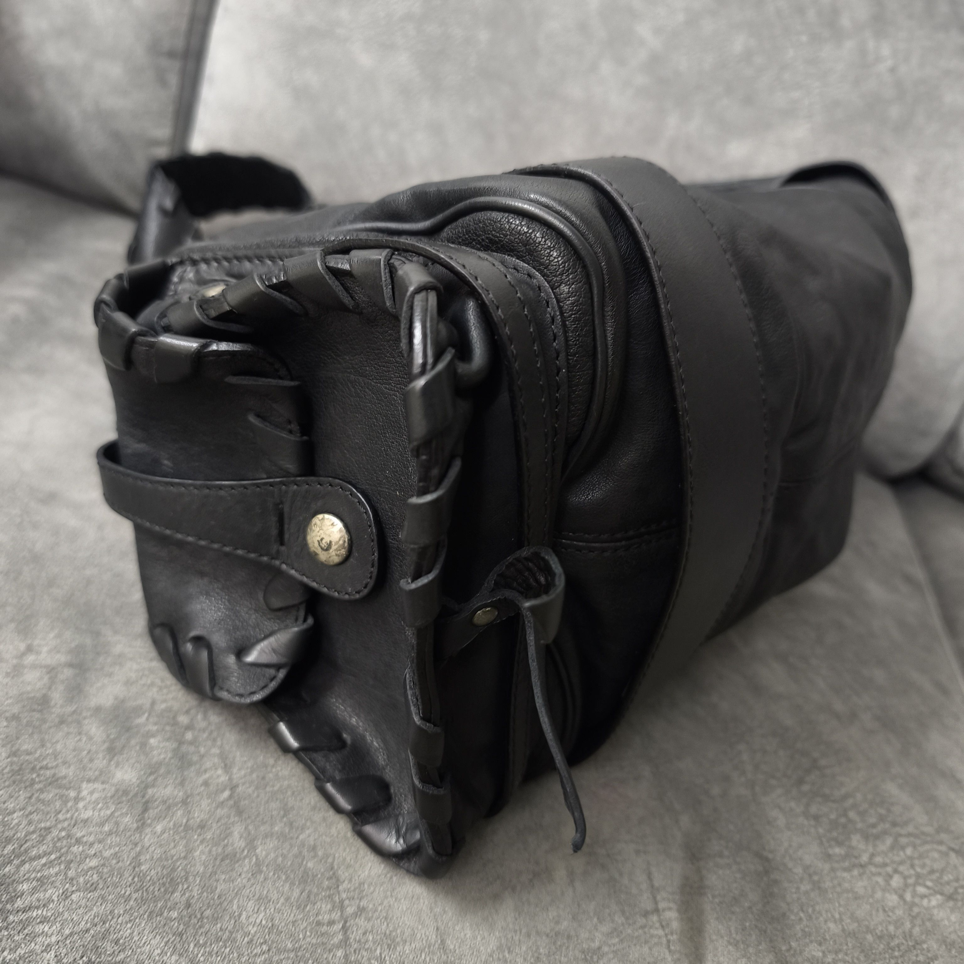 Chloe Chloe - 2000's - Phoebe Philo - Black Leather Silverado Bag Size ONE SIZE - 5 Thumbnail