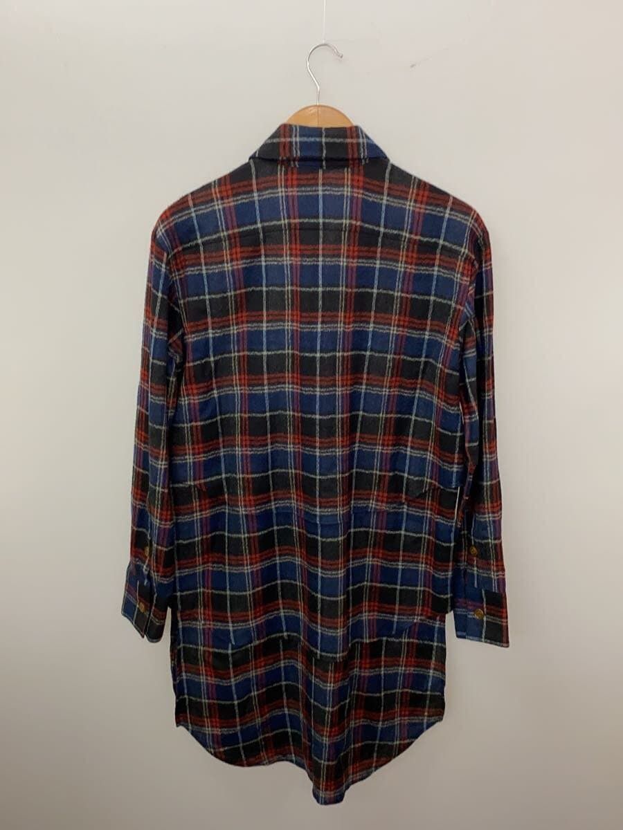 Vivienne Westwood Checkered Orb Wool Shirt Size US S / EU 44-46 / 1 - 2 Thumbnail