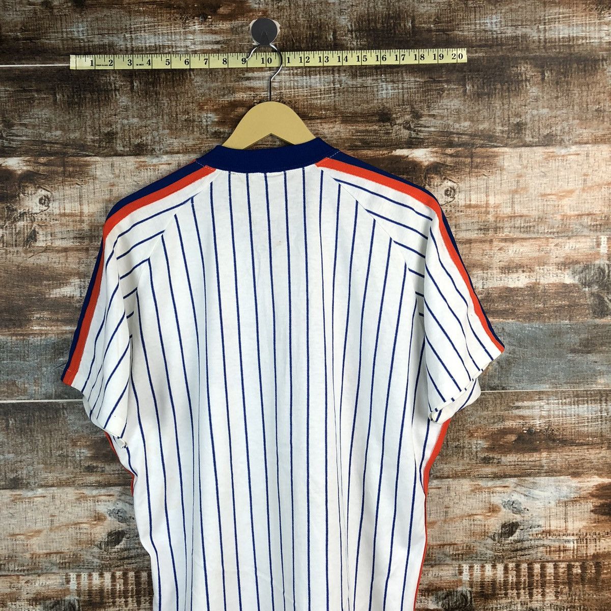 MLB Major League Mets MLB made in usa White Jersey #A2353 Size US L / EU 52-54 / 3 - 15 Thumbnail