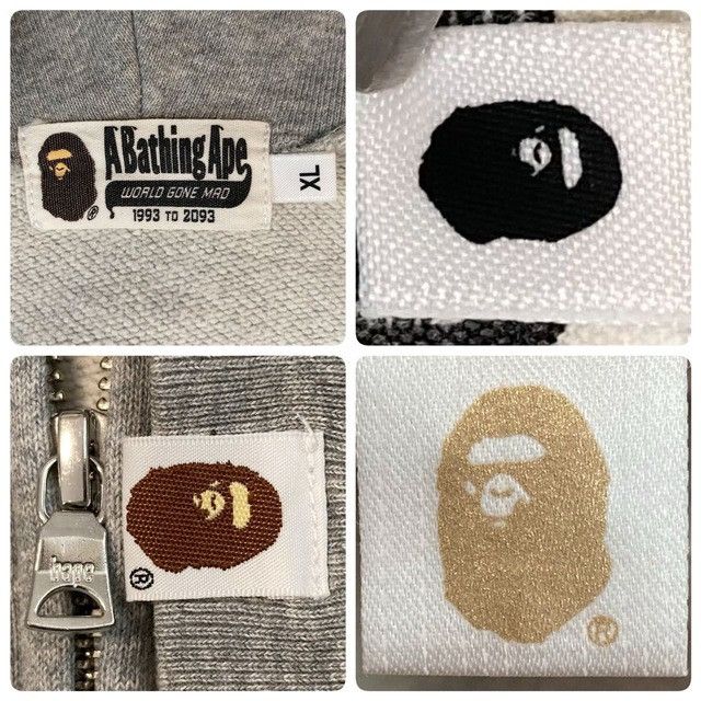 Bape BAPE CAMO Milo Shark Full Zip Hoodie a bathing ape Size US XL / EU 56 / 4 - 8 Thumbnail
